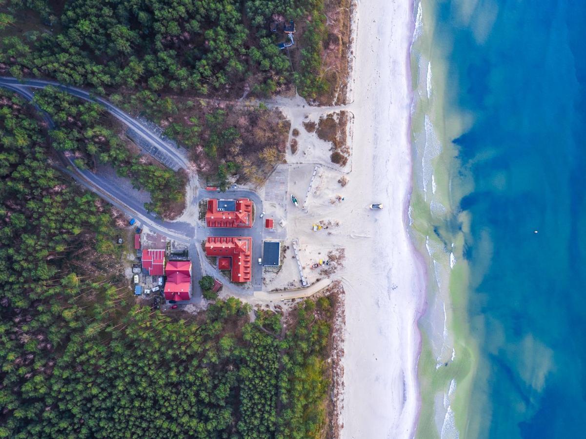 Dalba Pokoje Przy Samej Plazy Krynica Morska Buitenkant foto