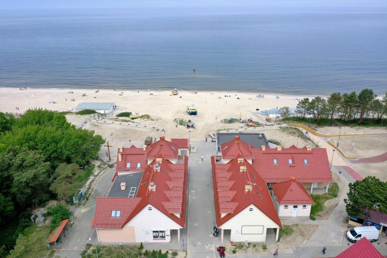 Dalba Pokoje Przy Samej Plazy Krynica Morska Buitenkant foto