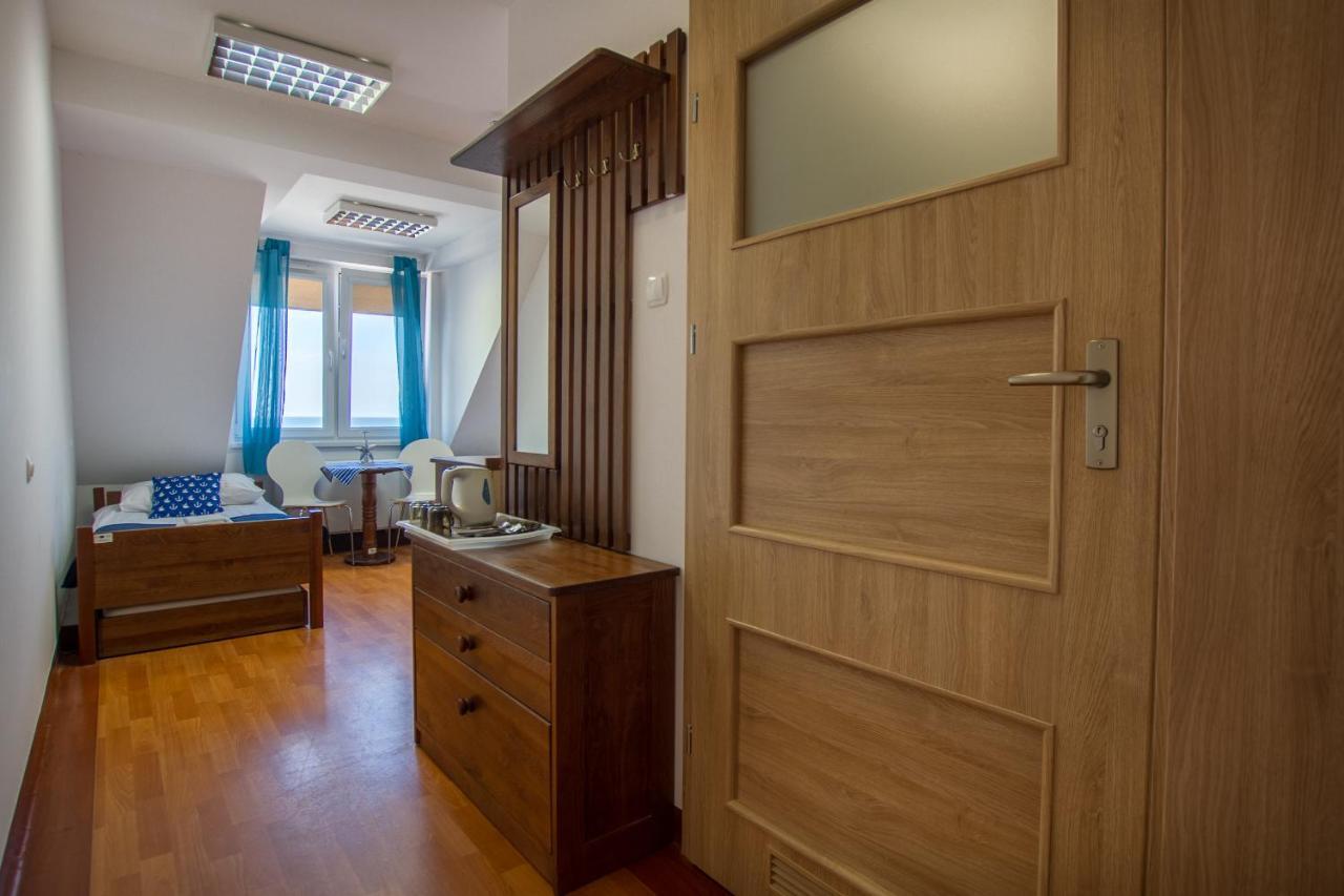 Dalba Pokoje Przy Samej Plazy Krynica Morska Buitenkant foto
