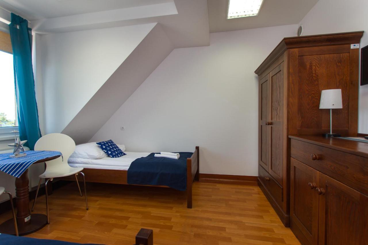 Dalba Pokoje Przy Samej Plazy Krynica Morska Buitenkant foto
