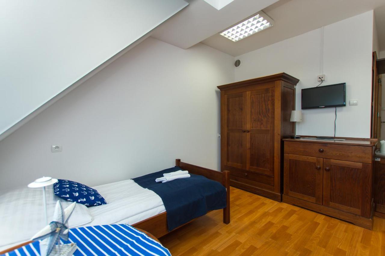 Dalba Pokoje Przy Samej Plazy Krynica Morska Buitenkant foto